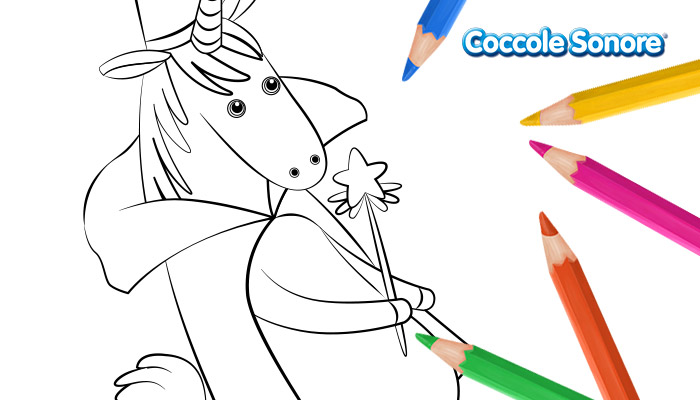 Unicorno_carnevale_disegni_da_colorare_Coccole Sonore