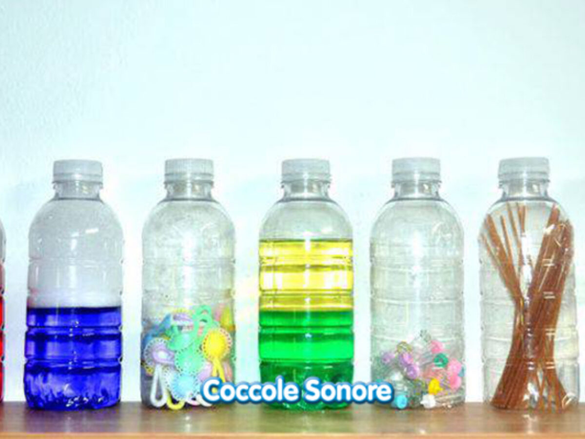 Bottiglie Sensoriali Montessori fai da te - come crearle e a cosa servono